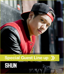 Guest Line up - SHUN